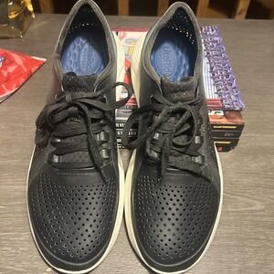 Crocs Mens LiteRide 360 Pacer 206715 Blue/Black Casual Shoes Sneakers Size 12